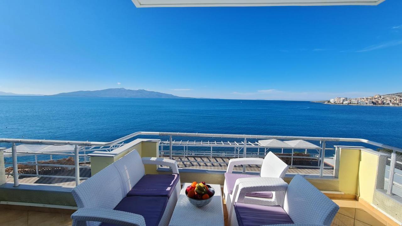 Sarande Barracuda View Apartment Esterno foto